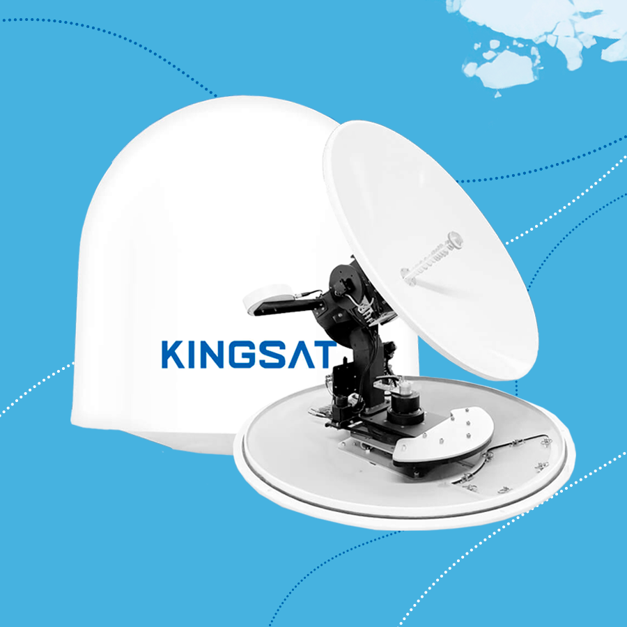 Морская антенна KingSat KM-P8+E для морского интернета