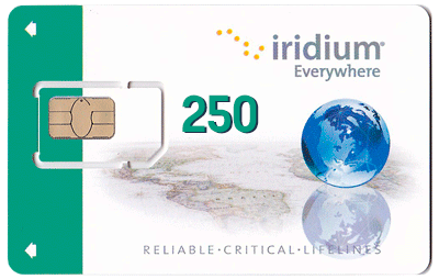 Сим-карта Iridium 250 минут 1 год по России