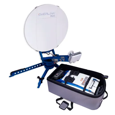 Переносной комплект для спутникового интернета