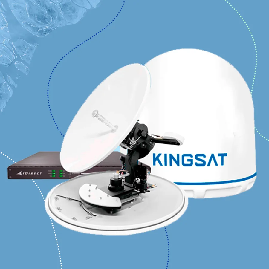 Kingsat - морской VSAT по доступной цене! Купить судовой терминал Kingsat  (Кингсат) со склада у официального дилера: стоимость, наличие, доставка.